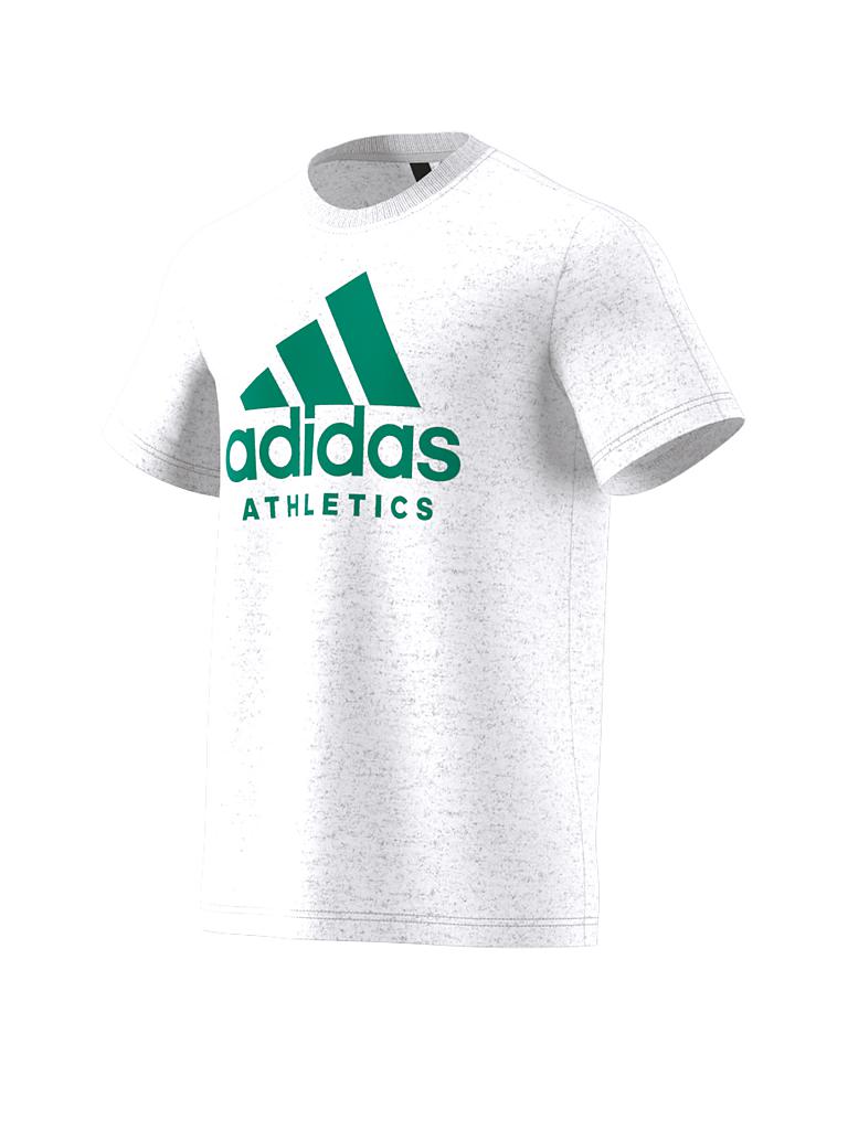 ADIDAS Herren T Shirt Sport ID weiß | S adidas Herren Sport Id T Shirt